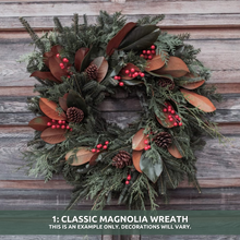 Load image into Gallery viewer, PRIVATE Seasonal Fresh Wreath Workshop | Faye McNay & Friends | Nov. 29th, 2025