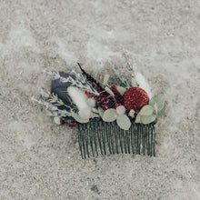 Load image into Gallery viewer, Everlasting Dried Flower Hair Comb