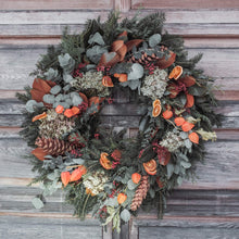 Load image into Gallery viewer, Hydrangea Fresh Wreath