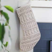 Load image into Gallery viewer, Geometric Boho Stocking