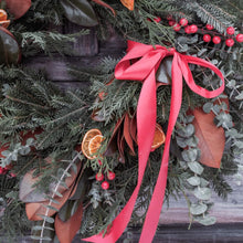 Load image into Gallery viewer, DIY Artisanal Premium Wreath Kit with Magnolia Leaves
