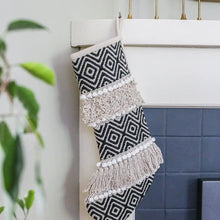 Load image into Gallery viewer, Geometric Boho Stocking