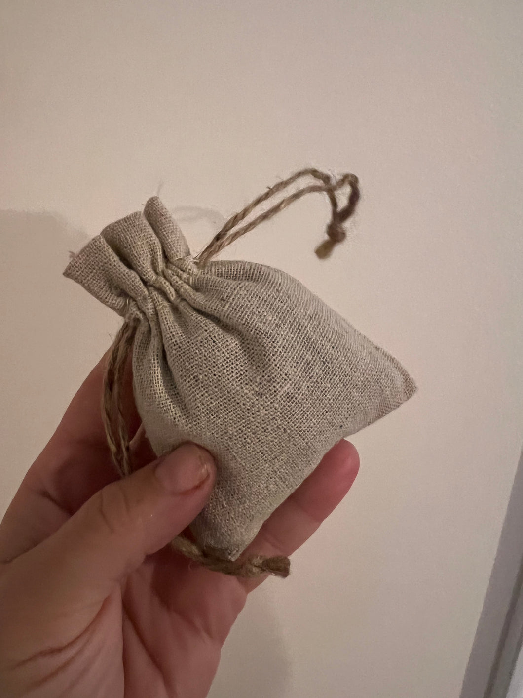 Linen Lavender Mini Bags