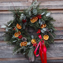 Load image into Gallery viewer, Boho Collection Premium Fresh Wreath
