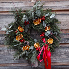 Load image into Gallery viewer, Boho Collection Classic 20&quot; Fresh Wreath
