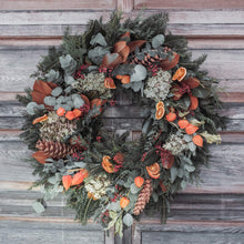 Load image into Gallery viewer, Hydrangea Fresh Wreath
